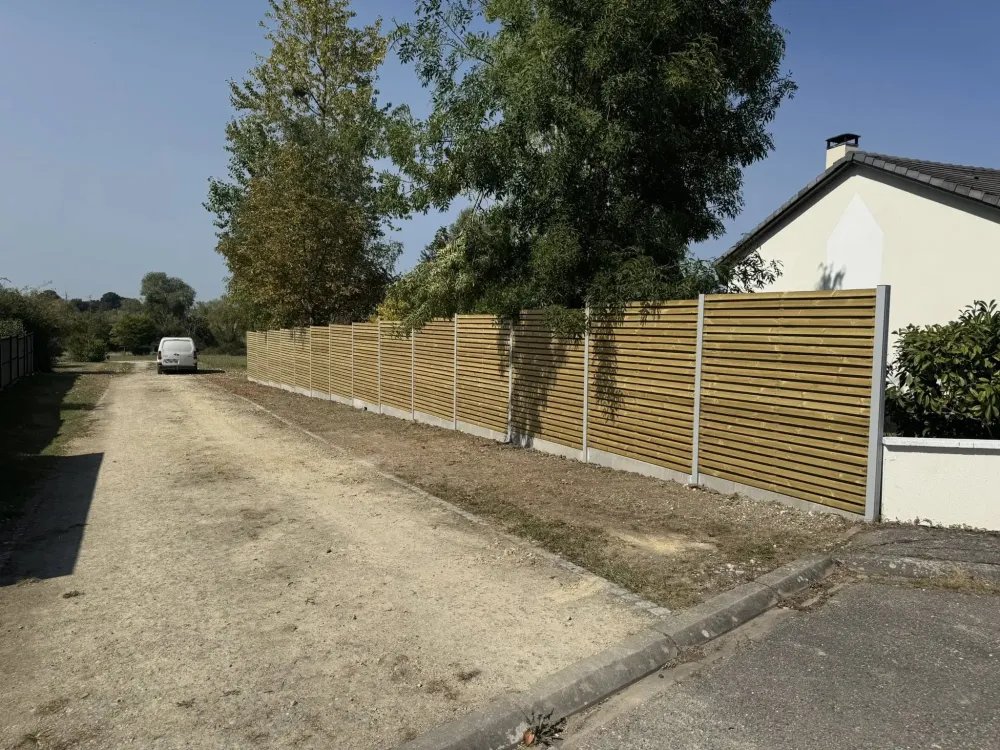 Création d'allée à Einvaux